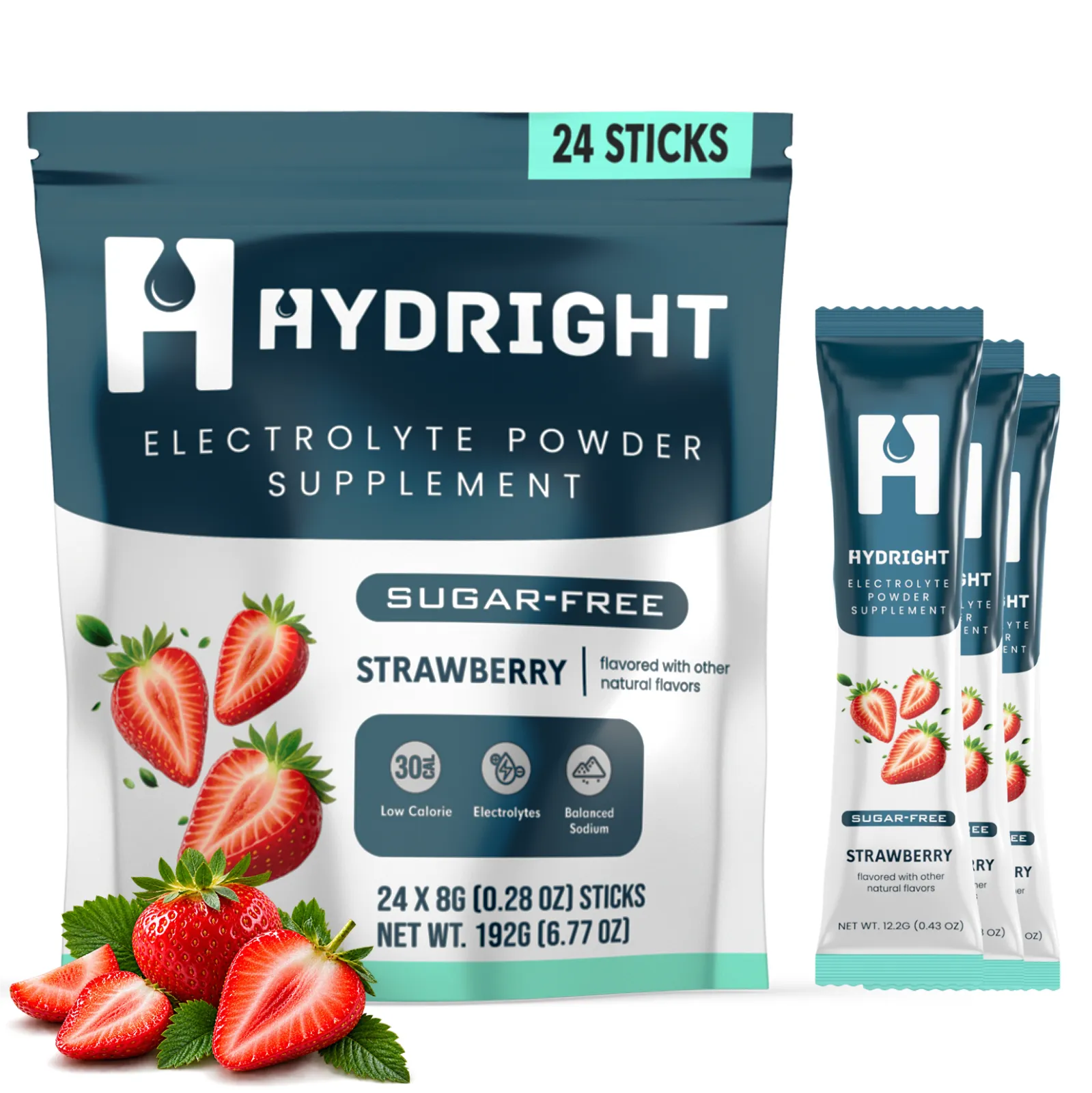 Hydright Strawberry pouch